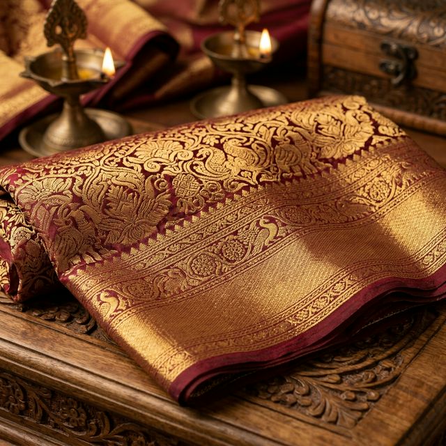 Luxurious Silk Saree