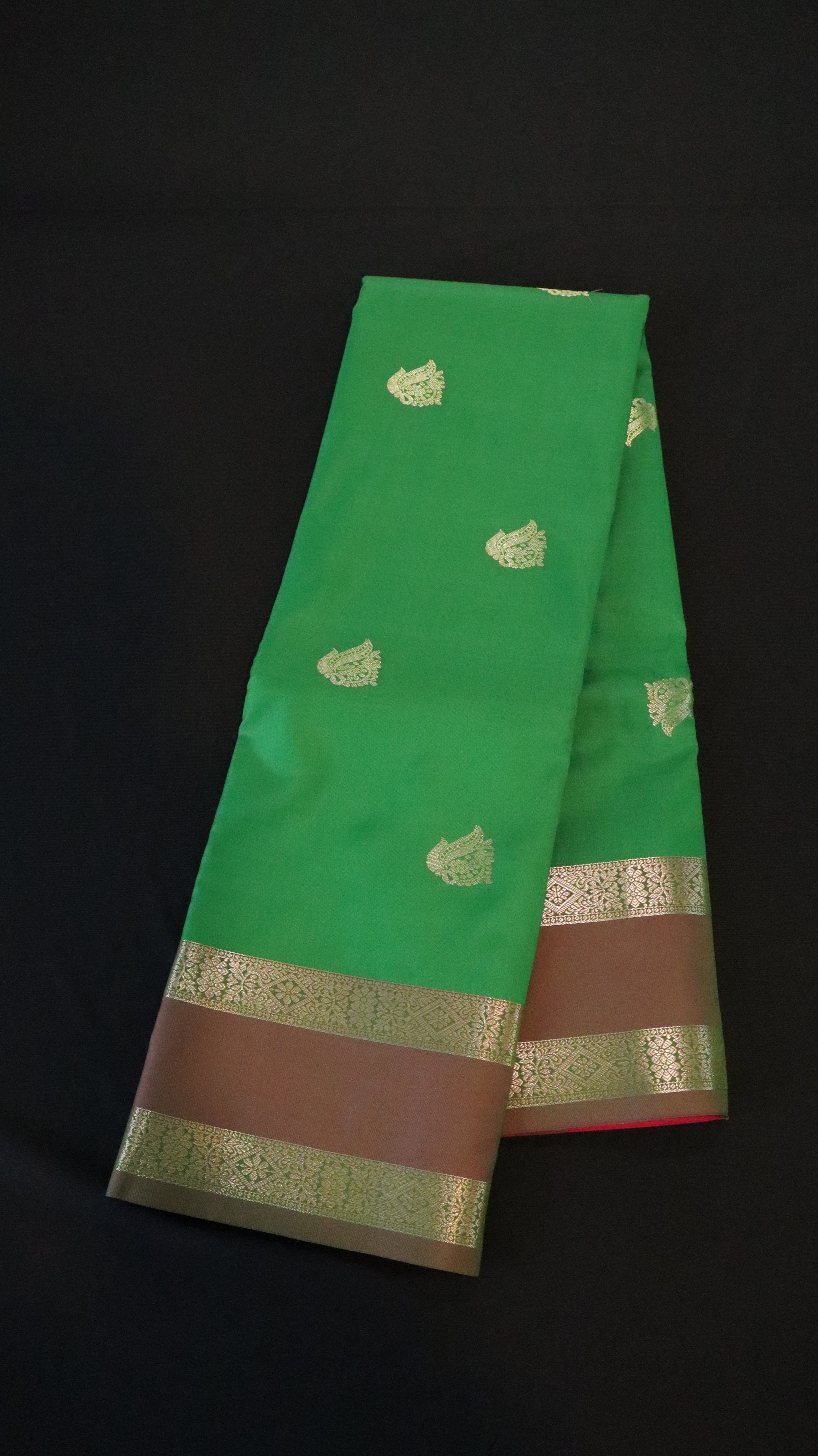 DOUBLE BORDER WITH BUTTA SAREES