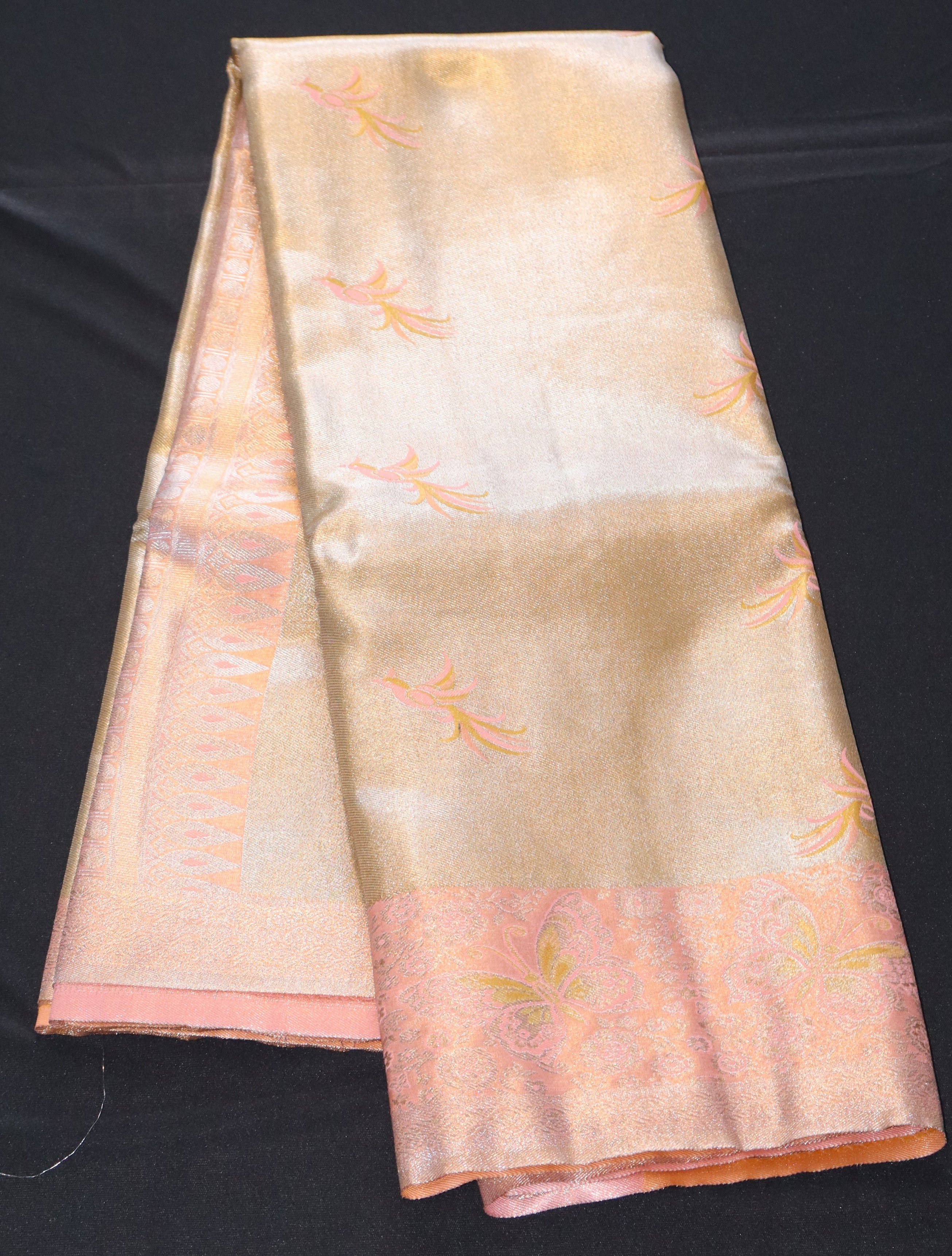TISSUE FANCY BORDER-PINK