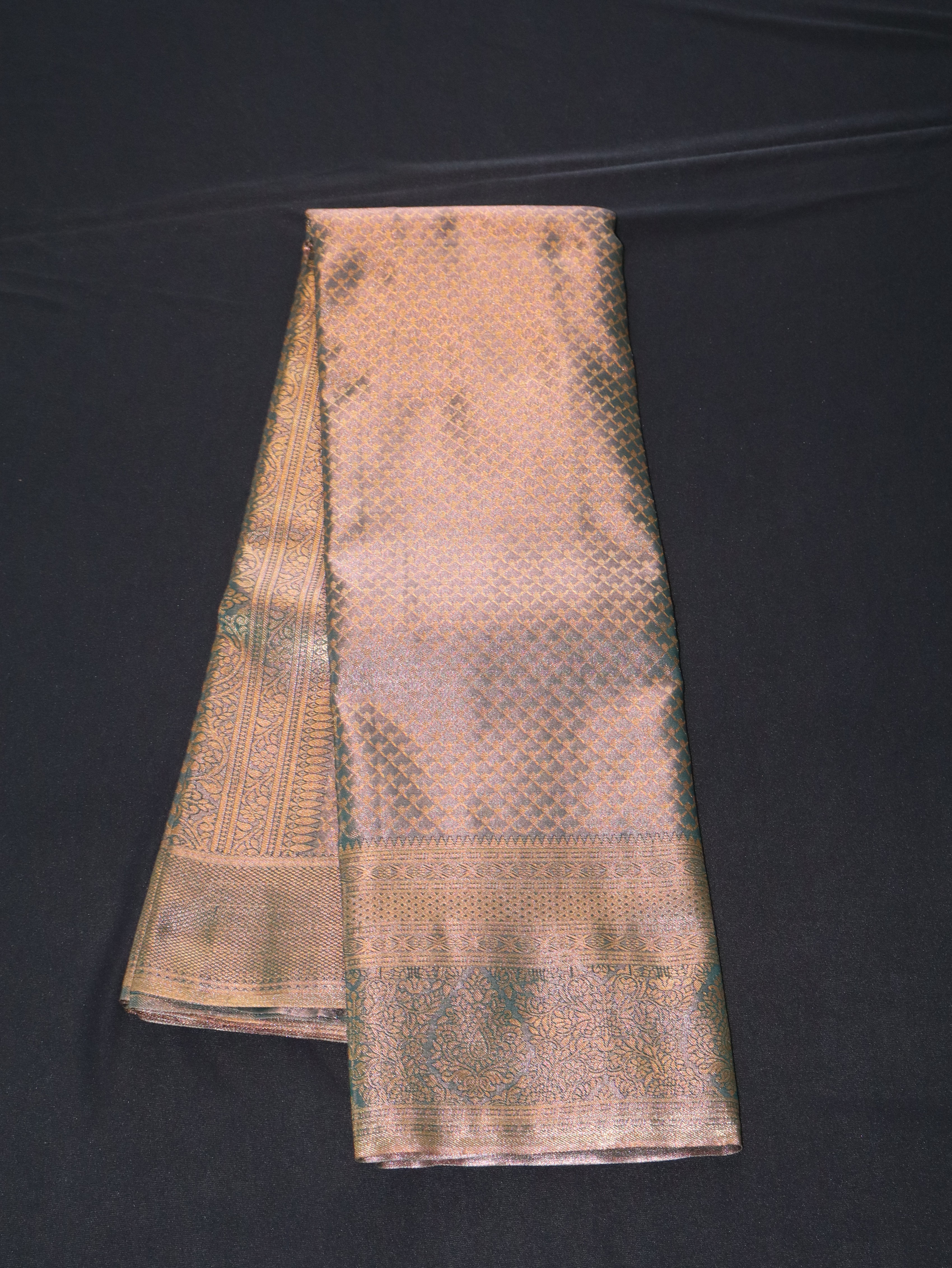 DHARMAVARAM BROCADE SILK SAREE-