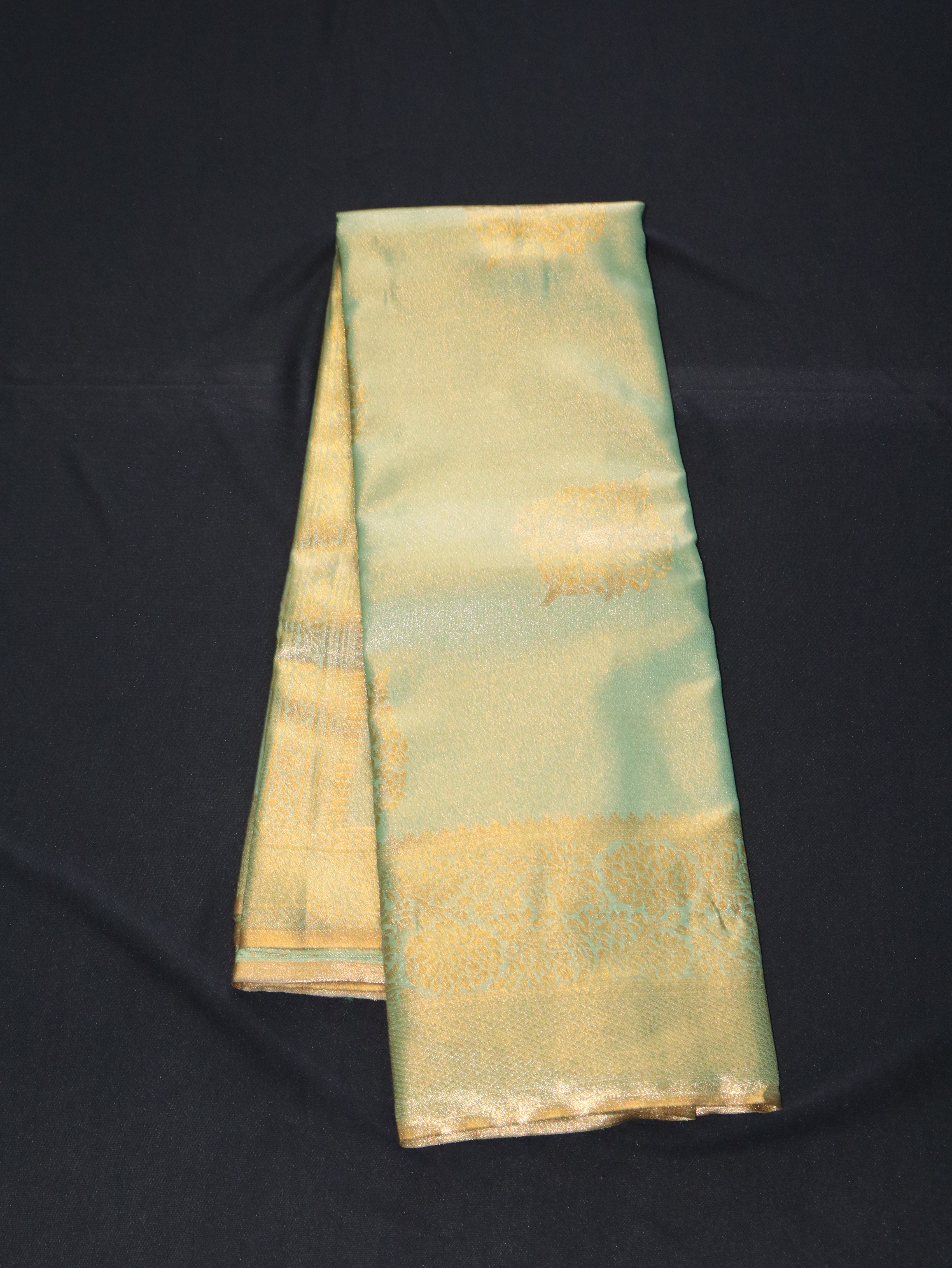 DHARMAVARAM BROCADE SILK SAREE-SAPPHIRE DESIGN
