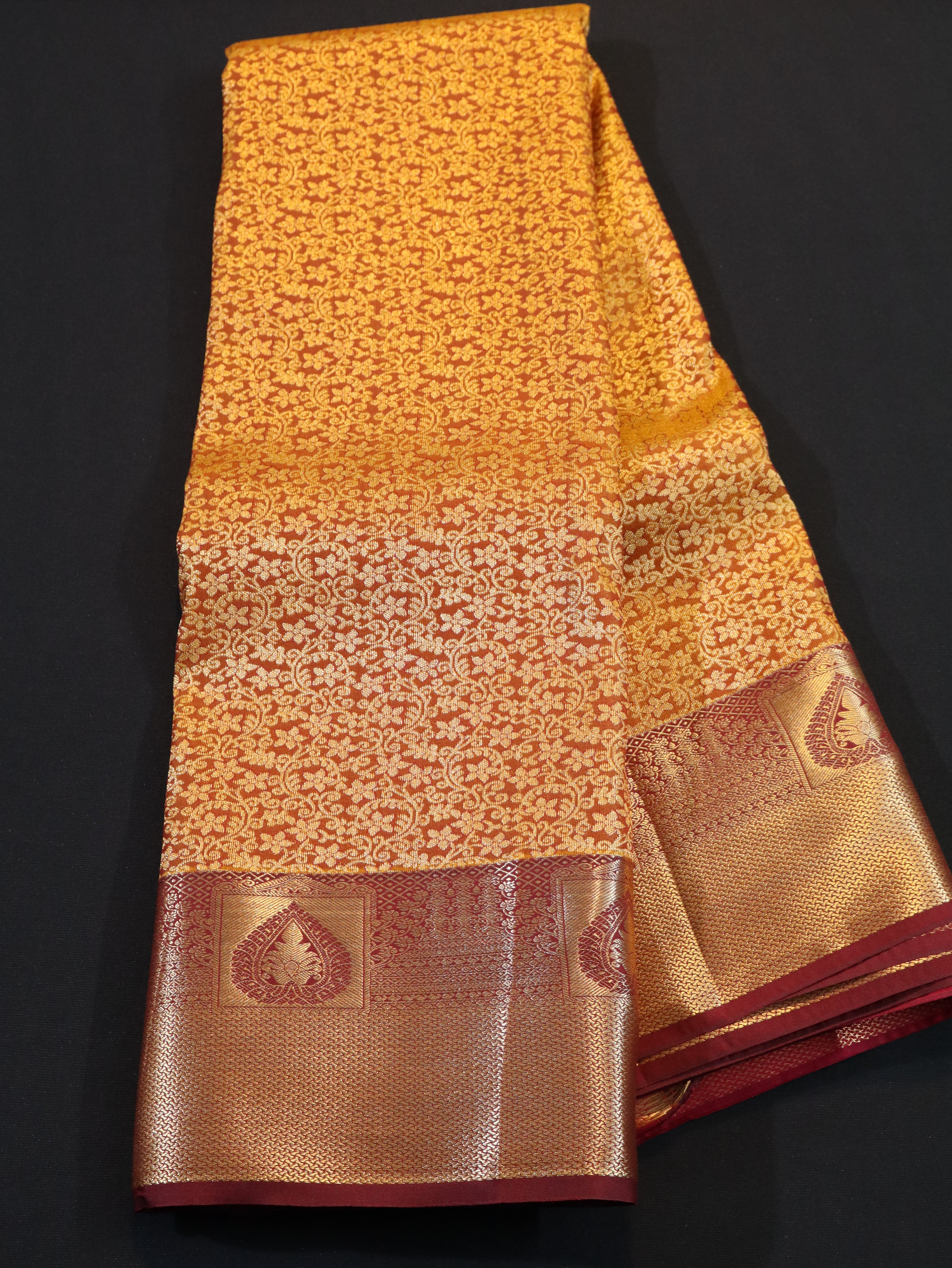 TRADITIONAL BRIDAL COLLECTIONS-RUST ORANGE