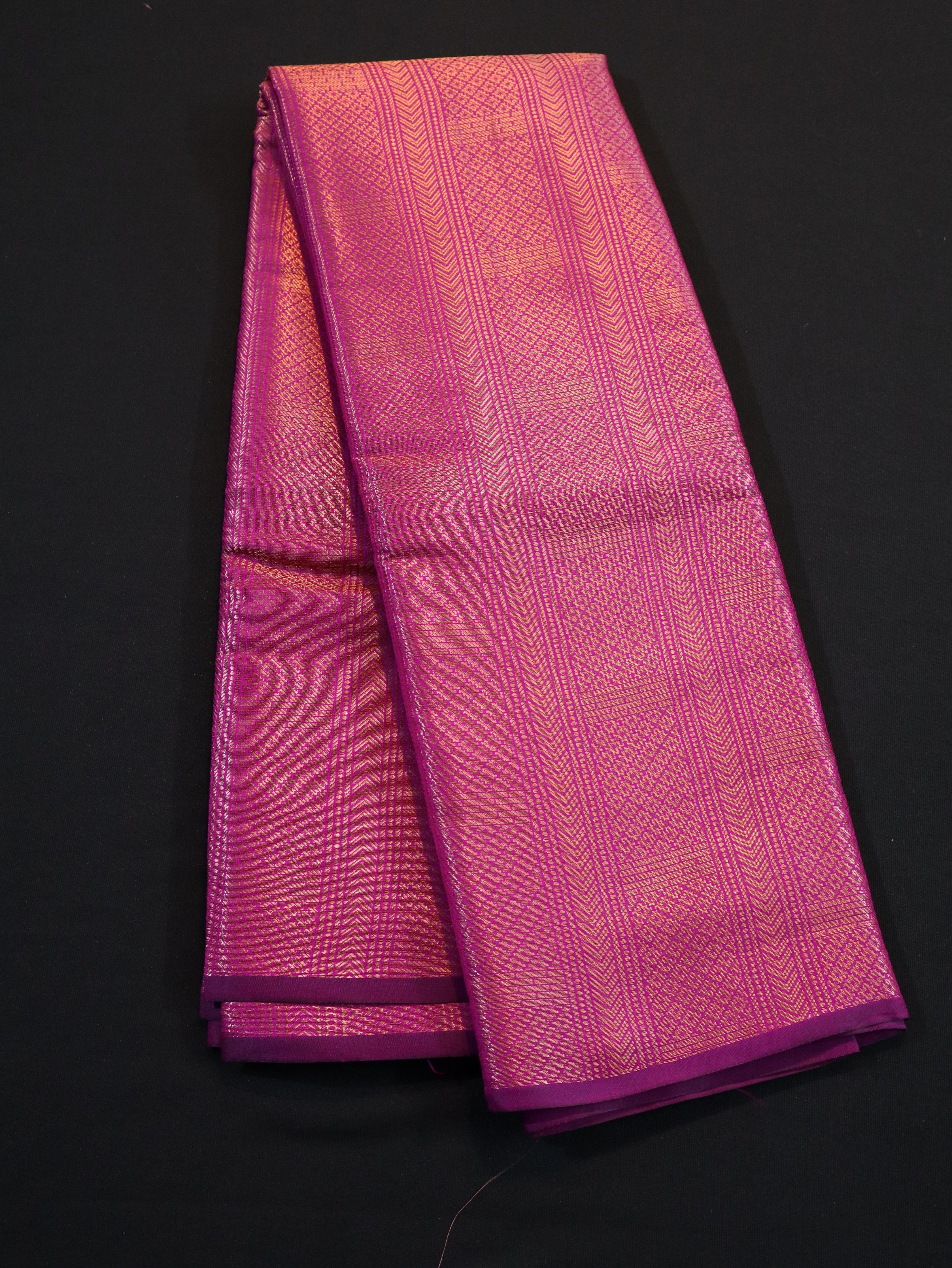 SEMI SILKS WITH JANGLA-RANI ROSE