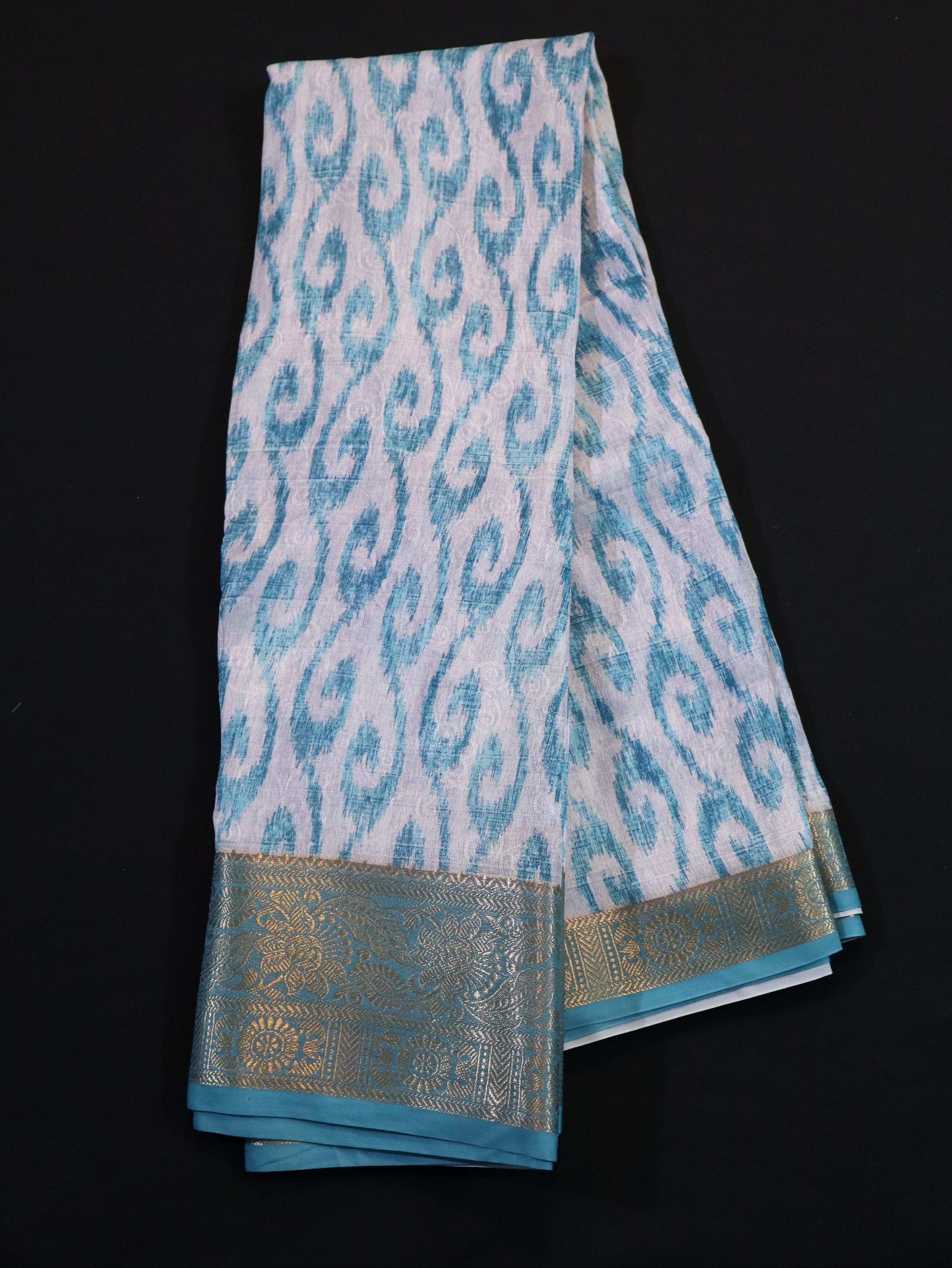 POCHAMPALLY IKAT SILK SAREE-ANANDHA