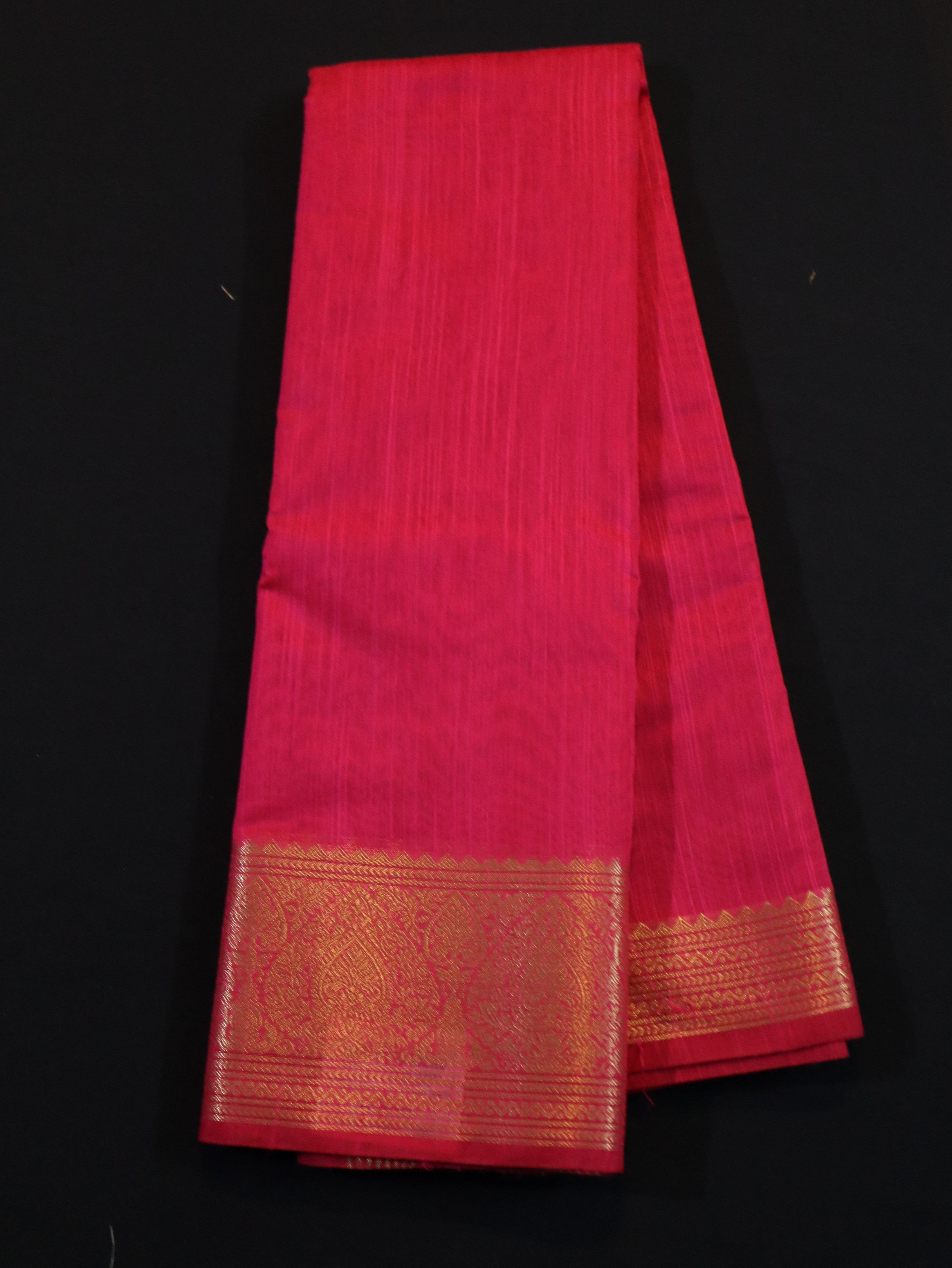 SEMI PATOLA SAREE-TOMATO RED