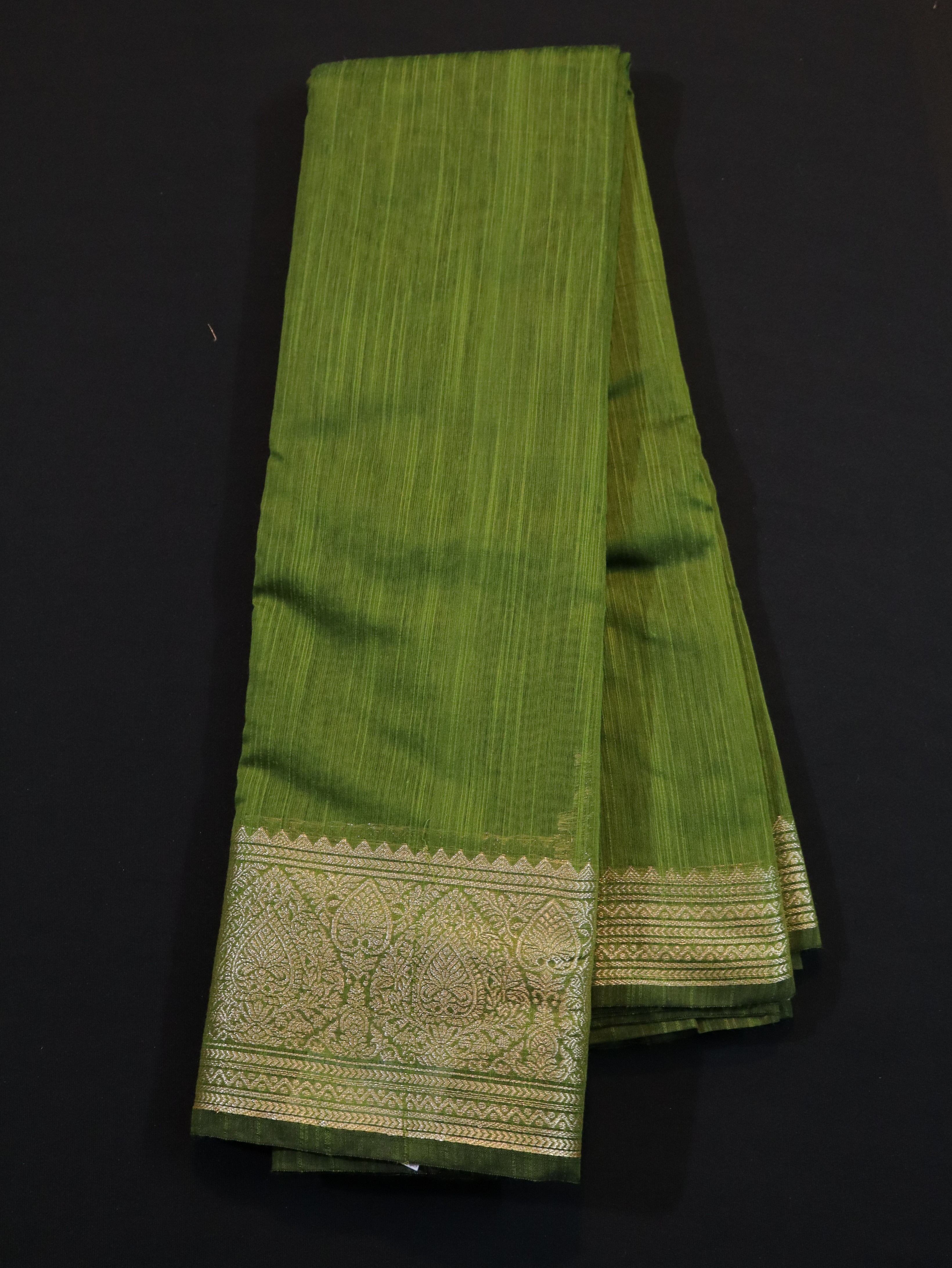 SEMI PATOLA SAREE-ALLI GREEN