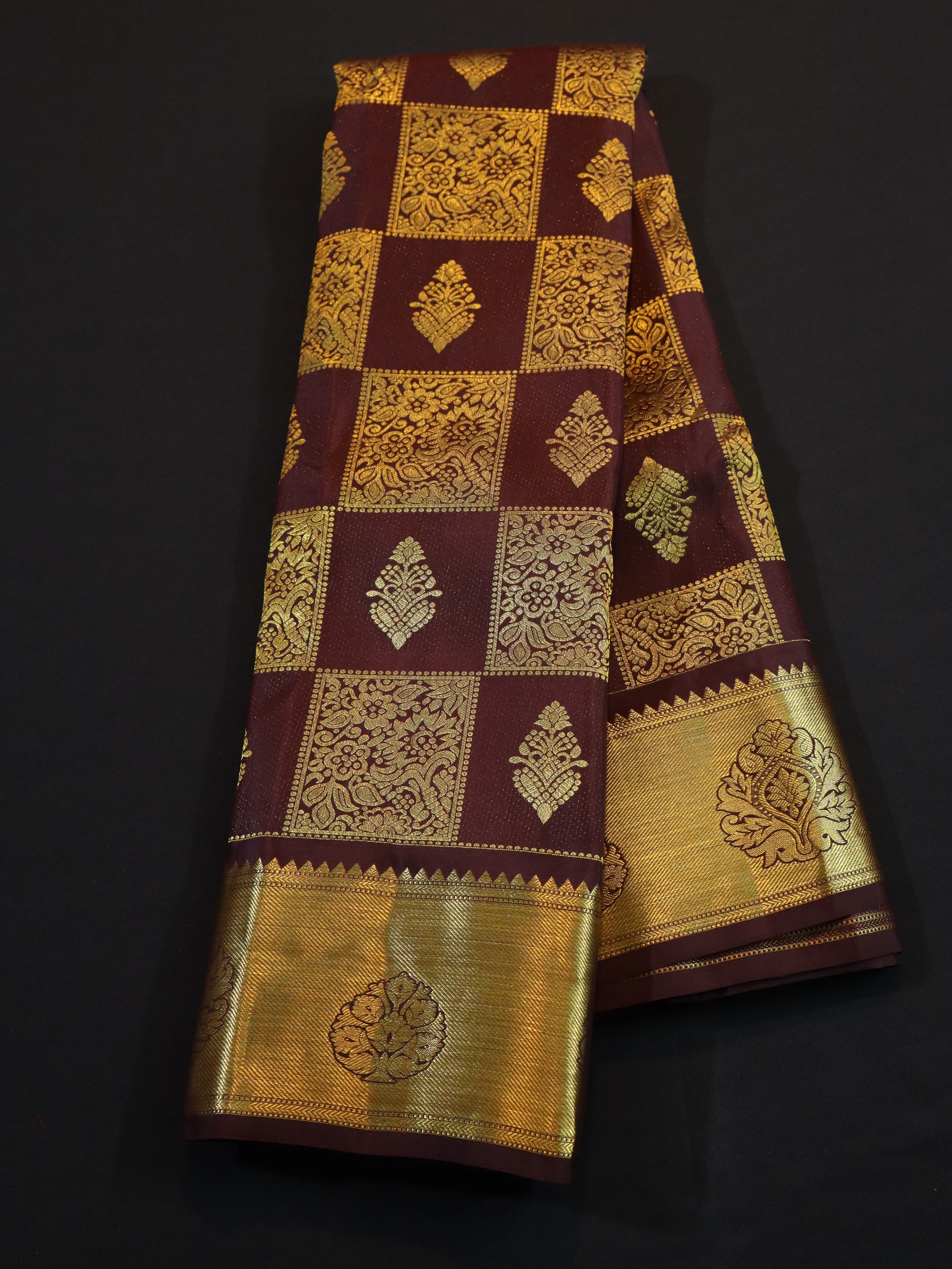HANDLOOM BRIDAL ZARI BROCADE COLLECTIONS-7