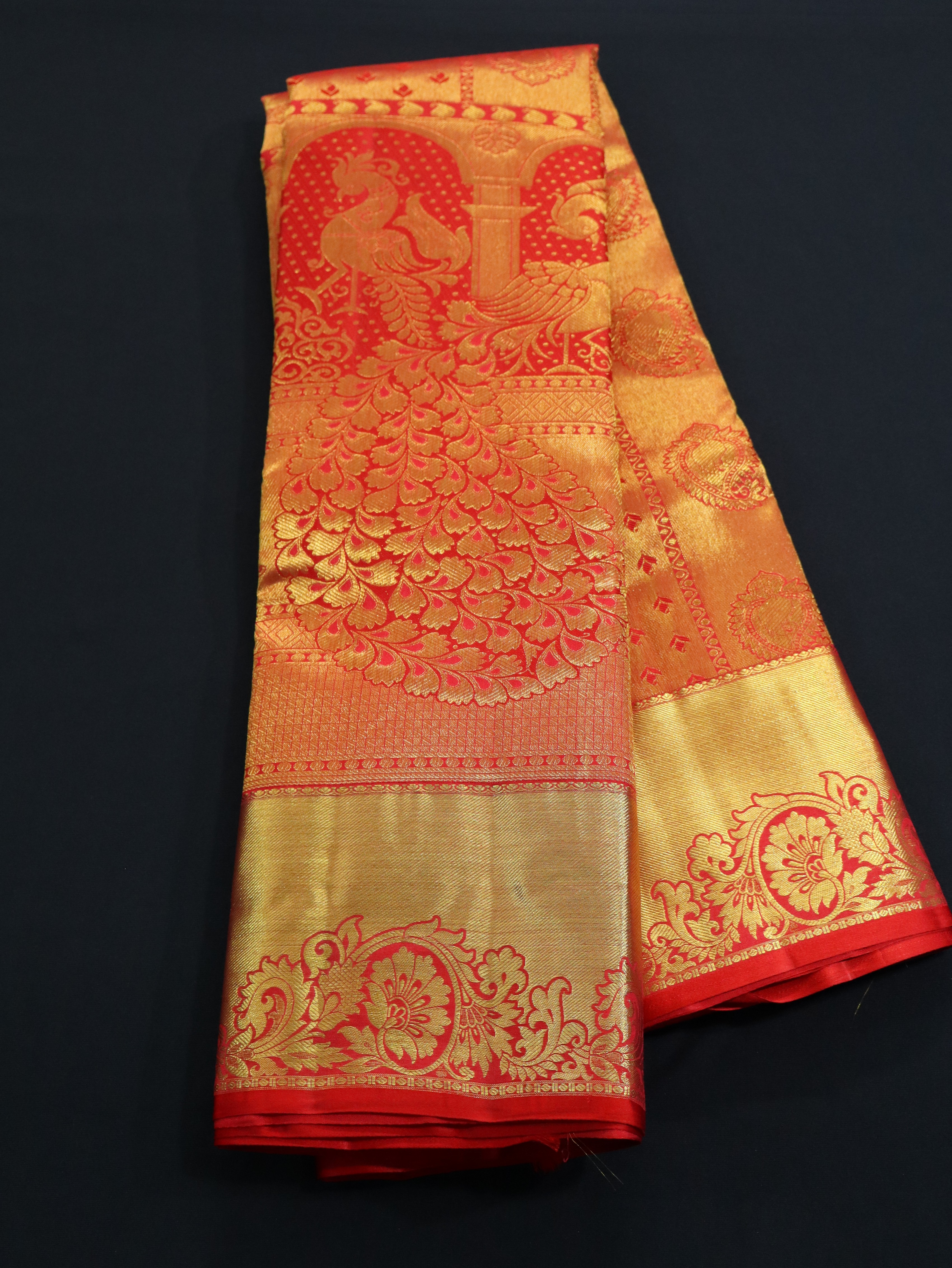 HANDLOOM BRIDAL ZARI BROCADE COLLECTIONS-9