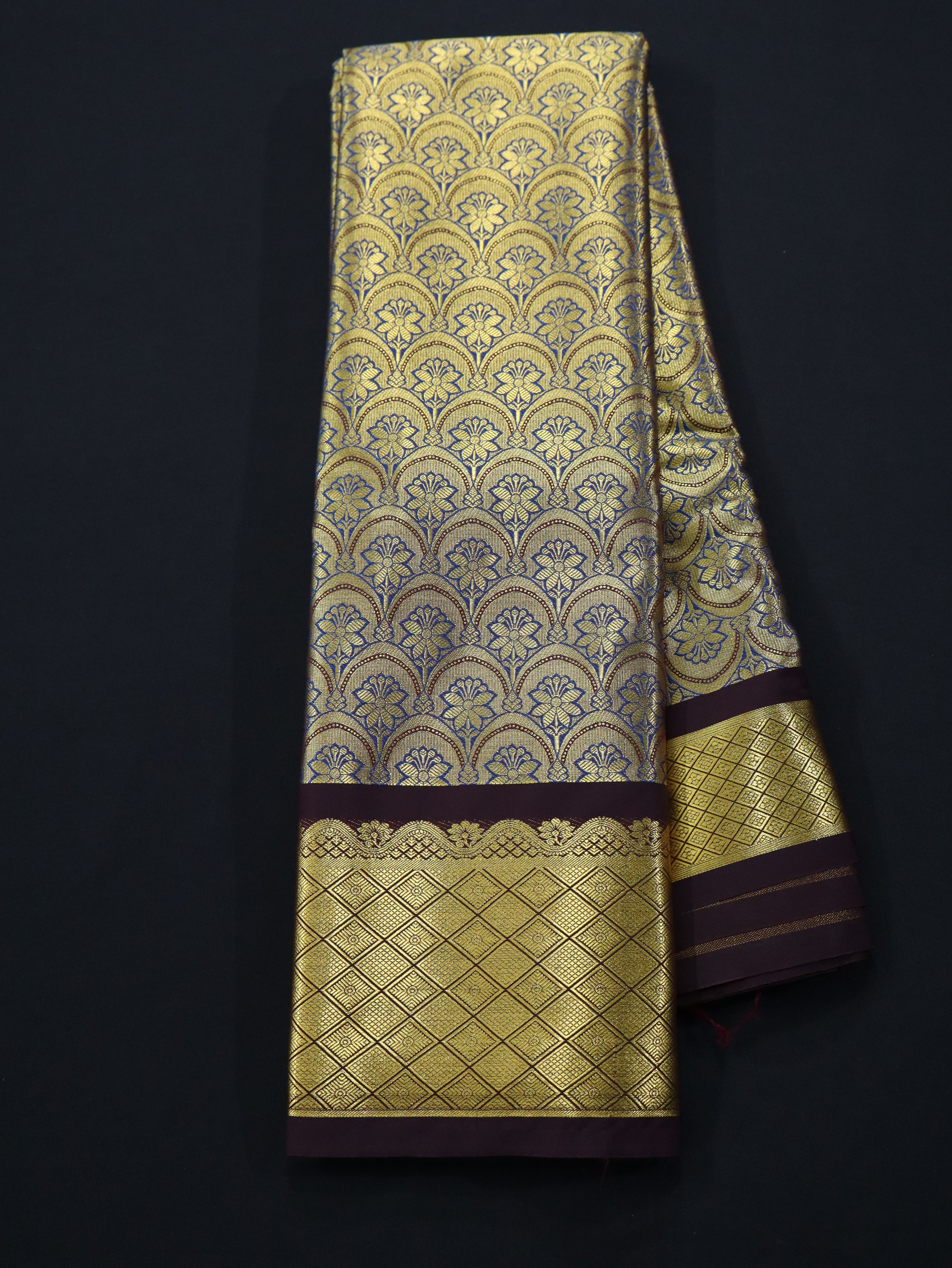HANDLOOM BROCADE BRIDAL SAREES-2