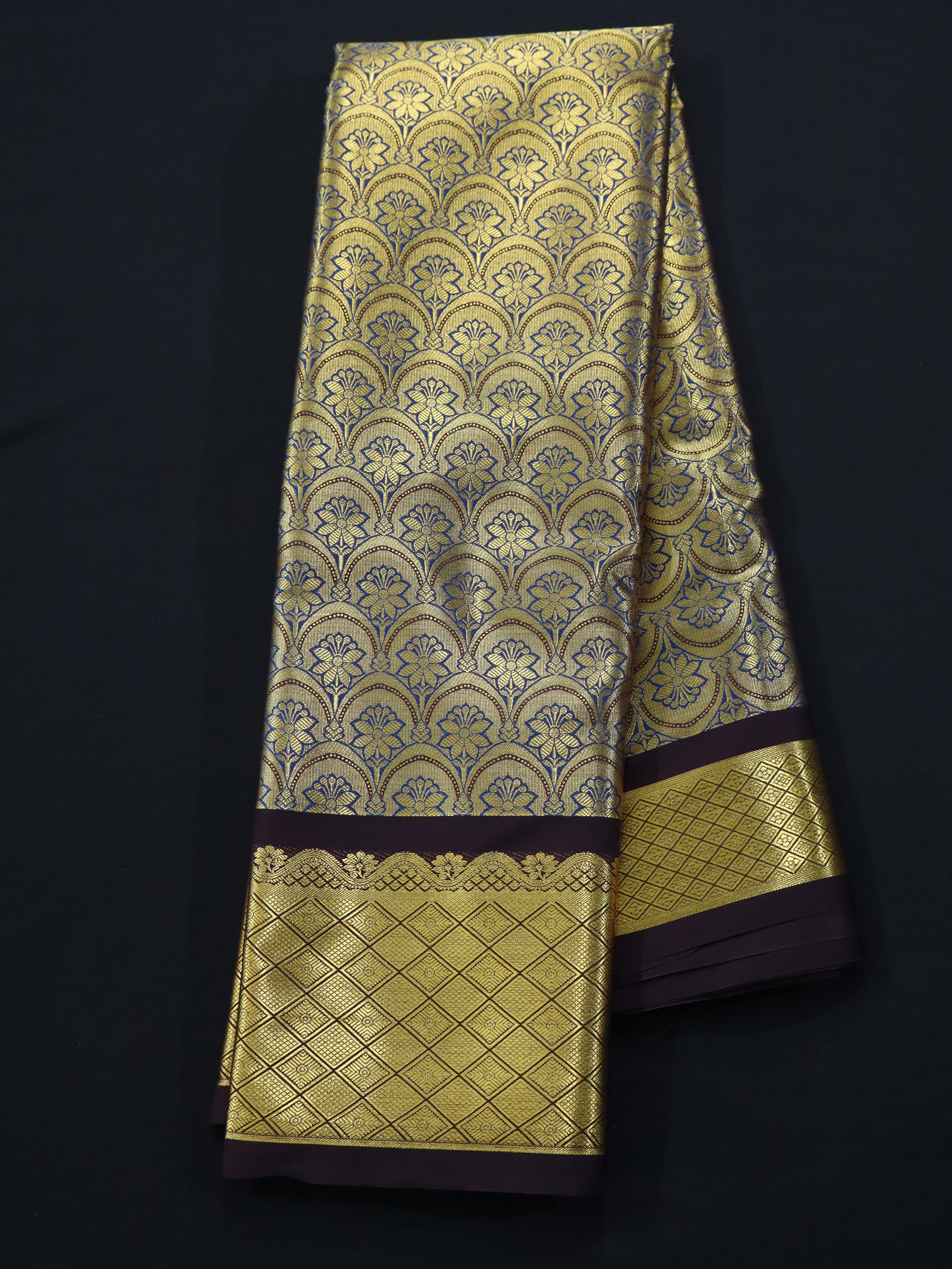HANDLOOM BROCADE BRIDAL SAREES-6