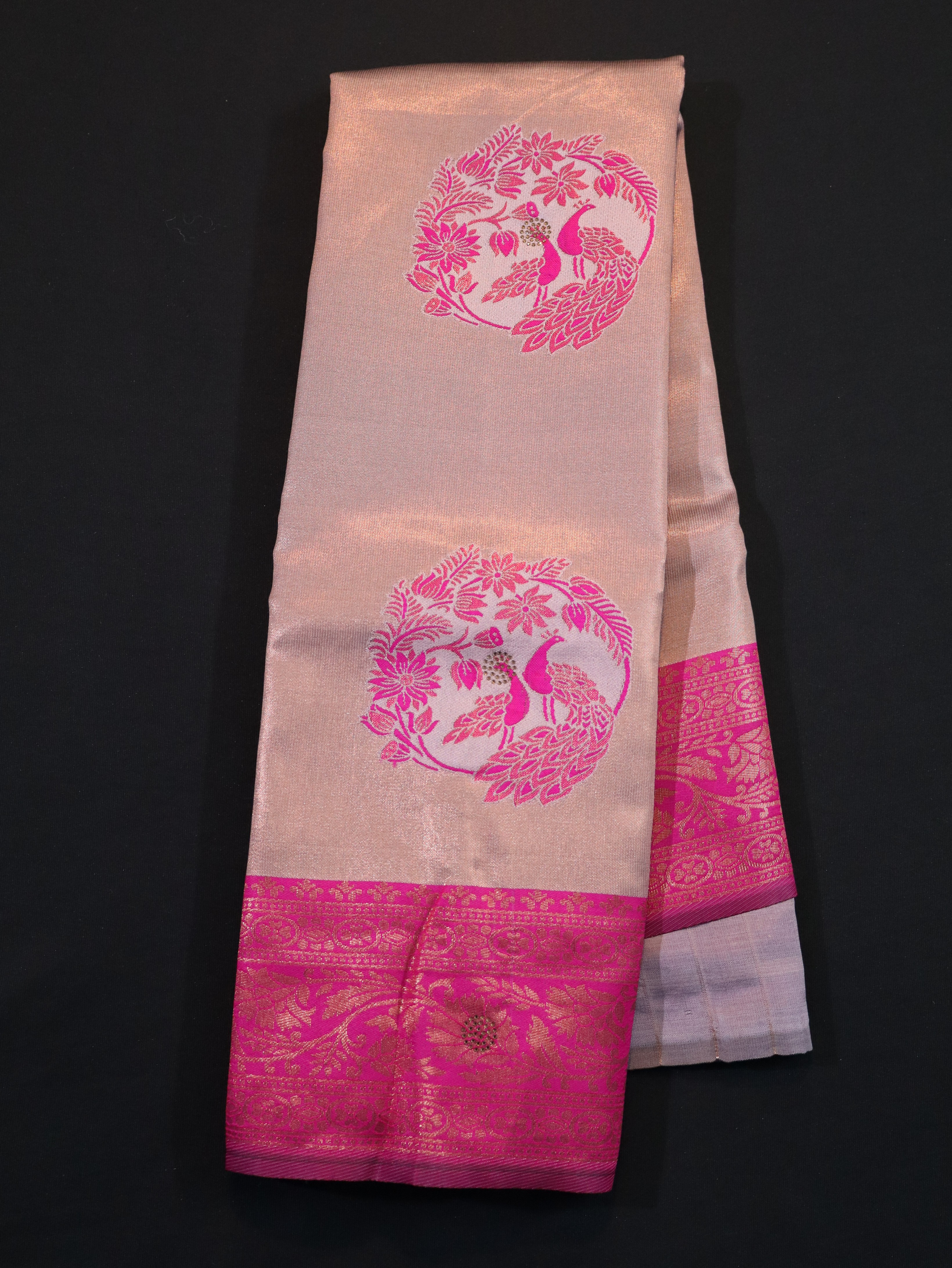 WEDDING WEAR JARI WORK SEMI SILK SAREES- VOL 5
