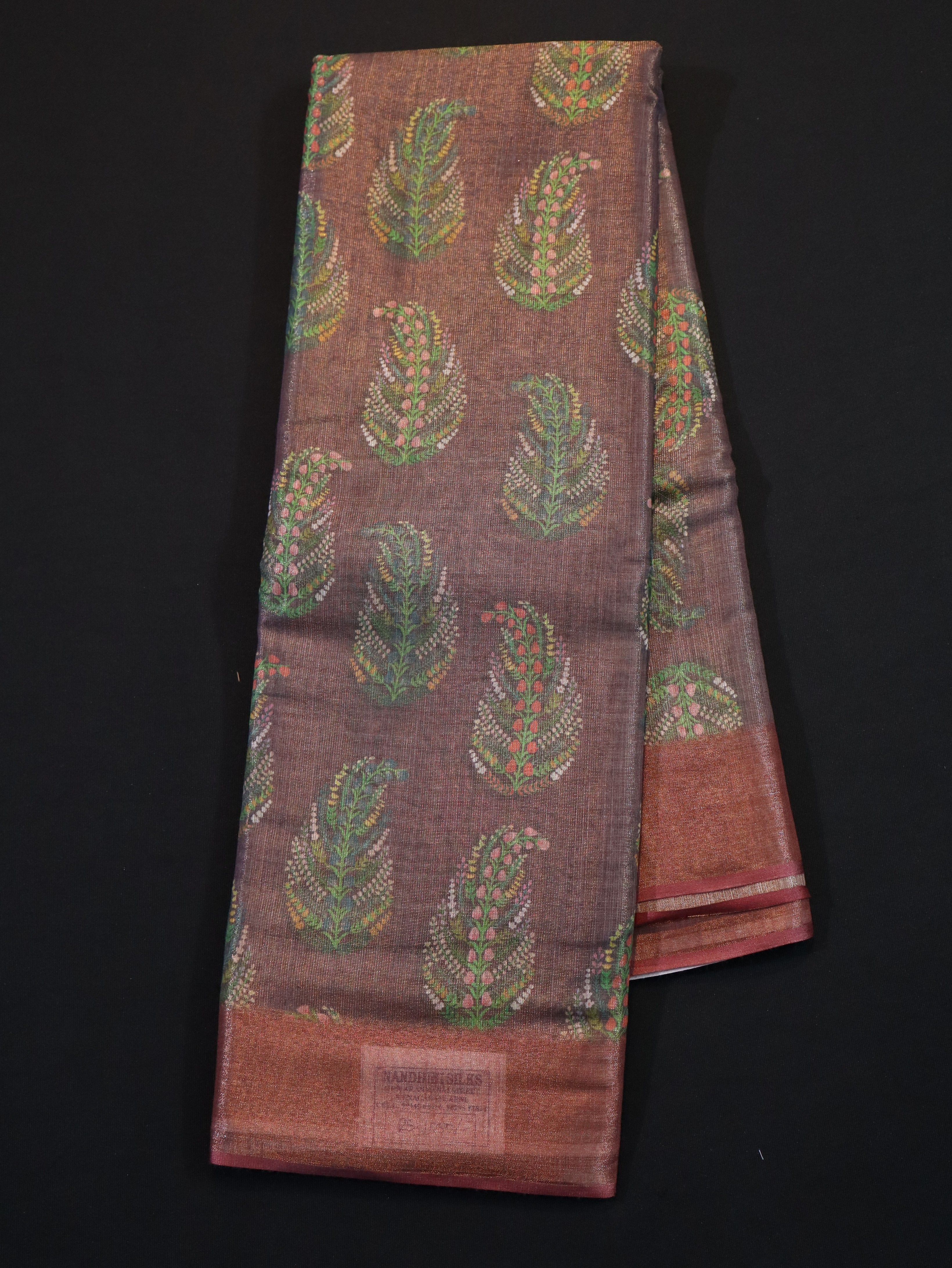 CHANDERI SEMI CREPE SAREES-2