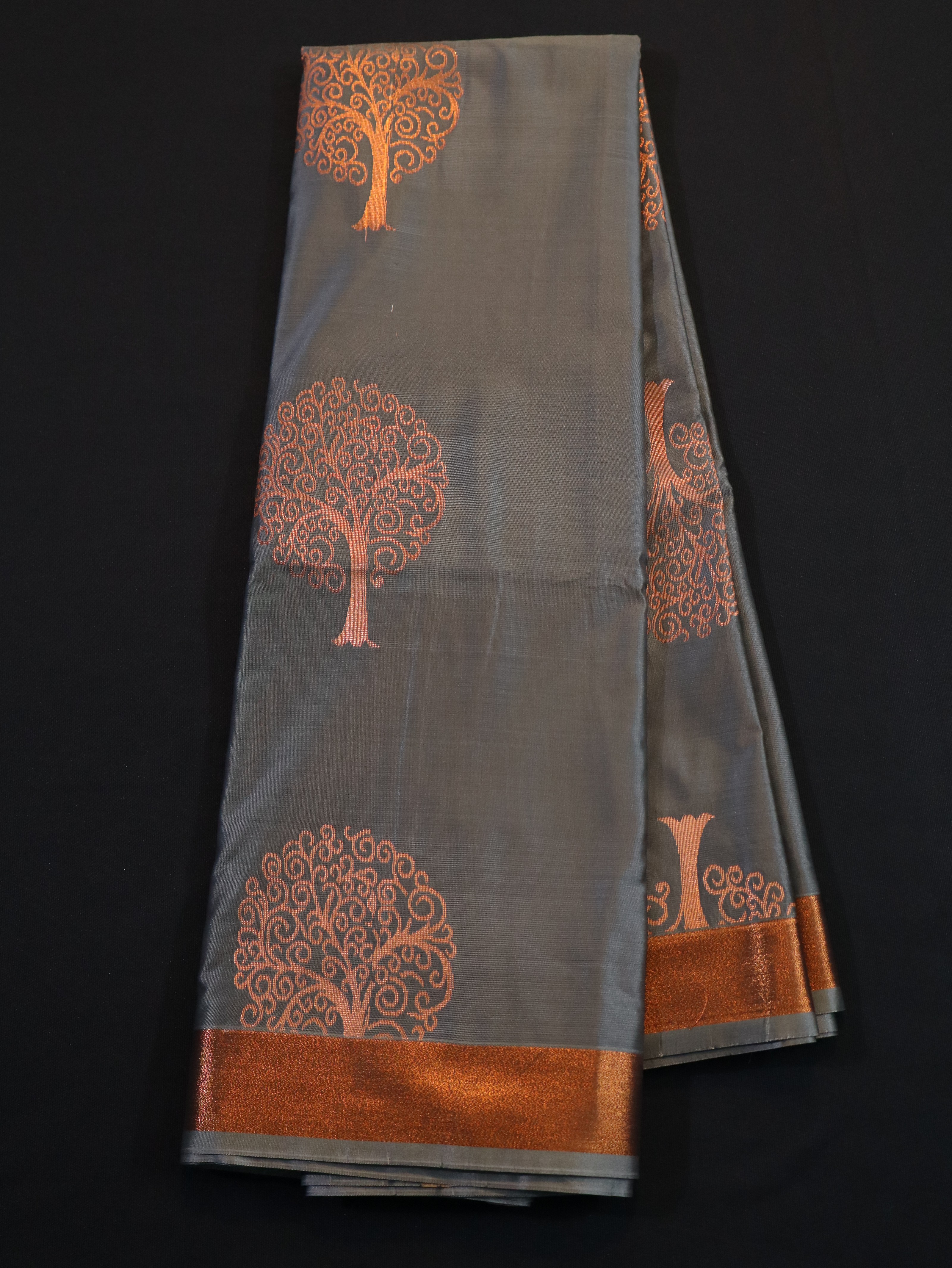 MANGALAGIRI PATTU SAREE WITH MOTIF-2