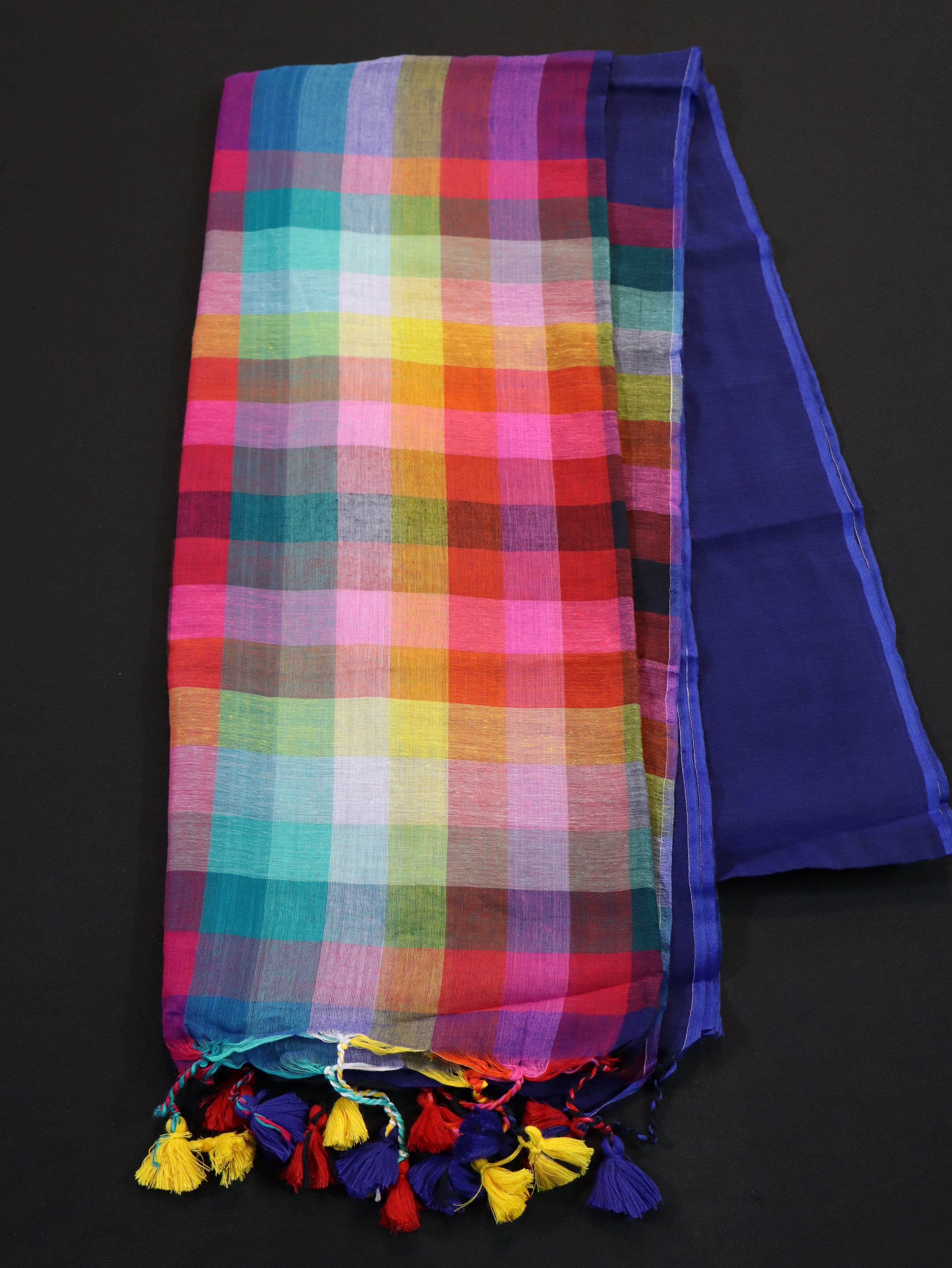 TRENDING COTTON RAINBOW SAREES
