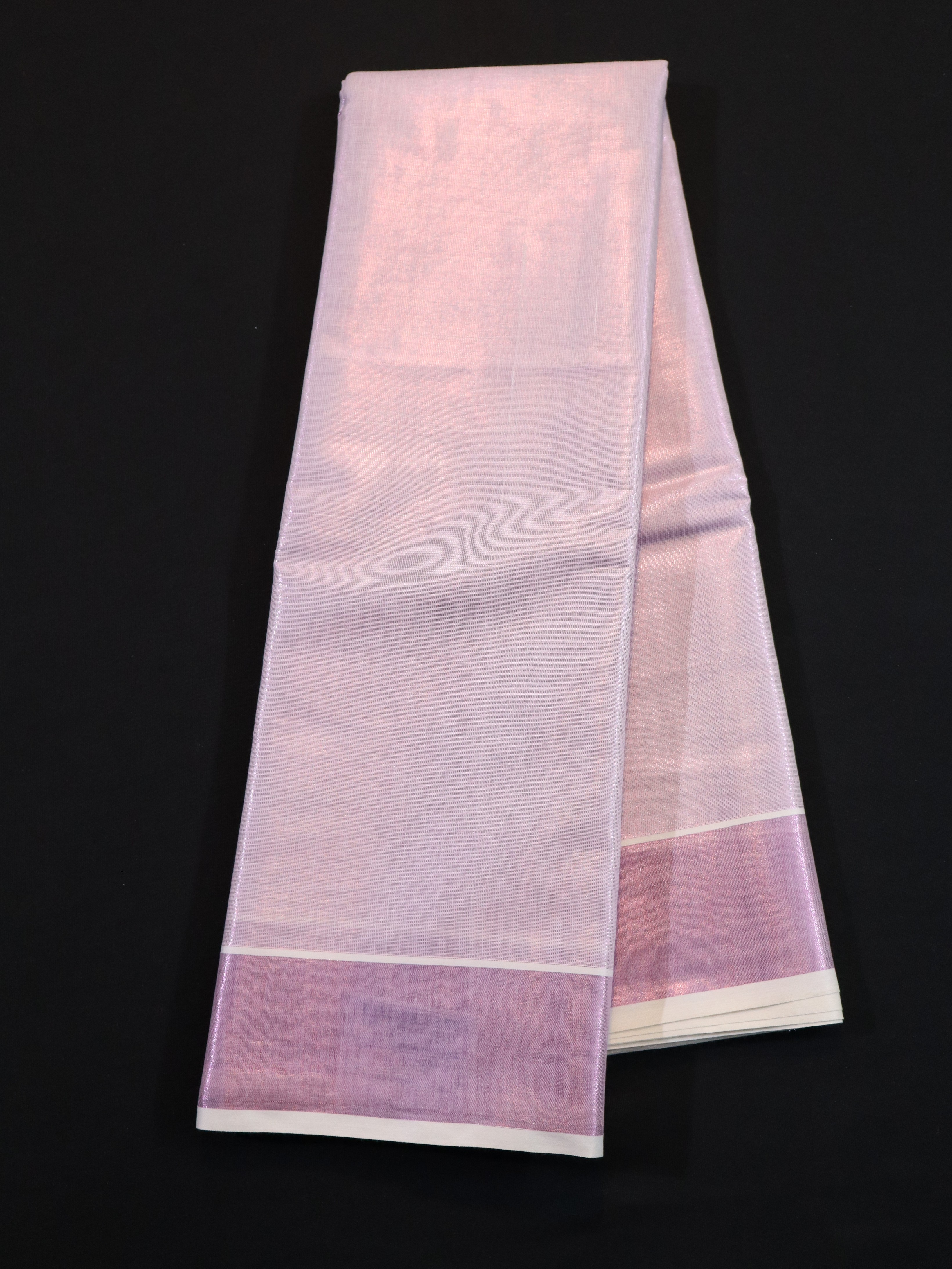 ZARI COTTON SAREE WITH SILVER ZARI