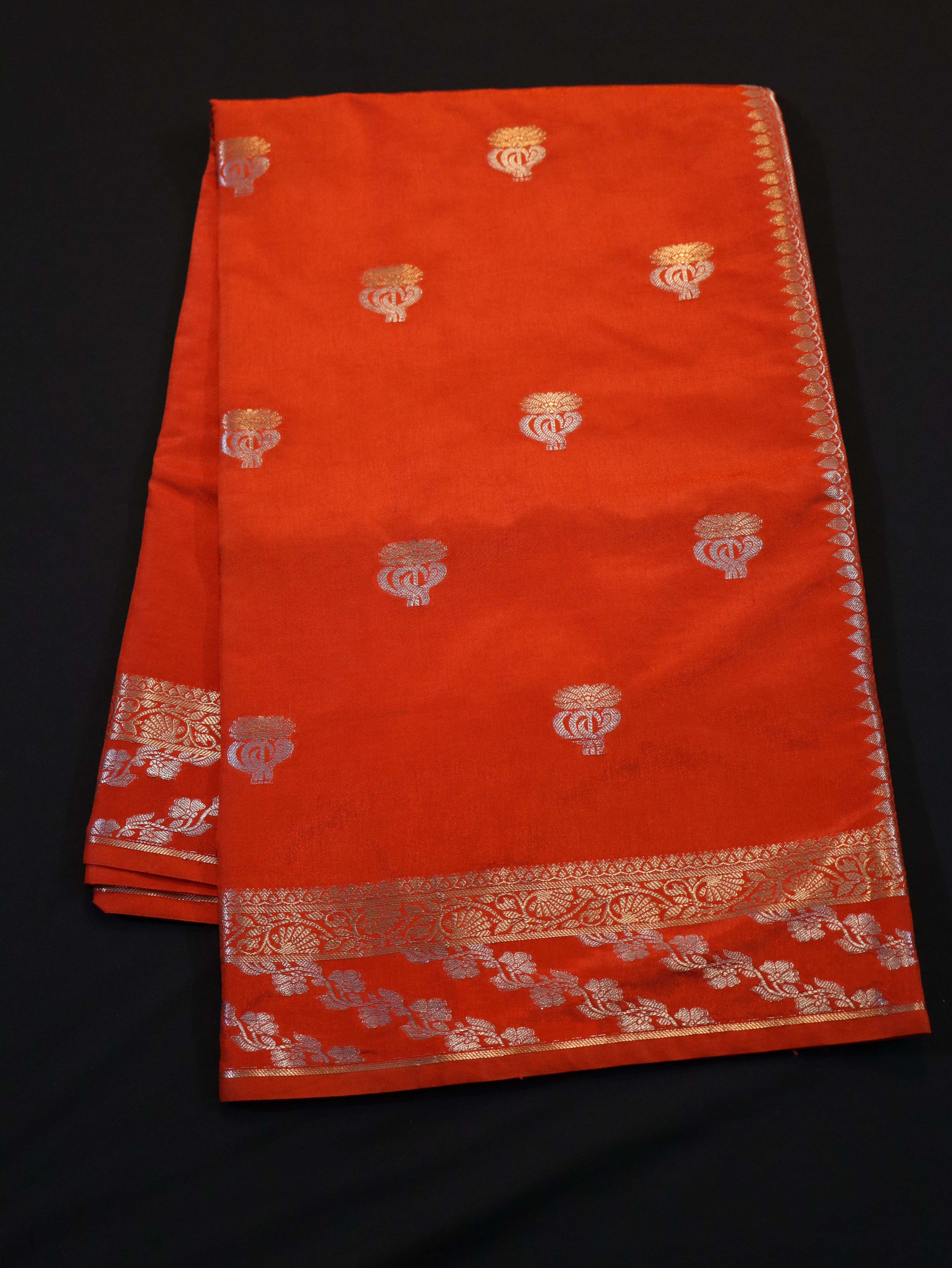 BODY MOTIF FANCY PALLU SILK SAREES-1